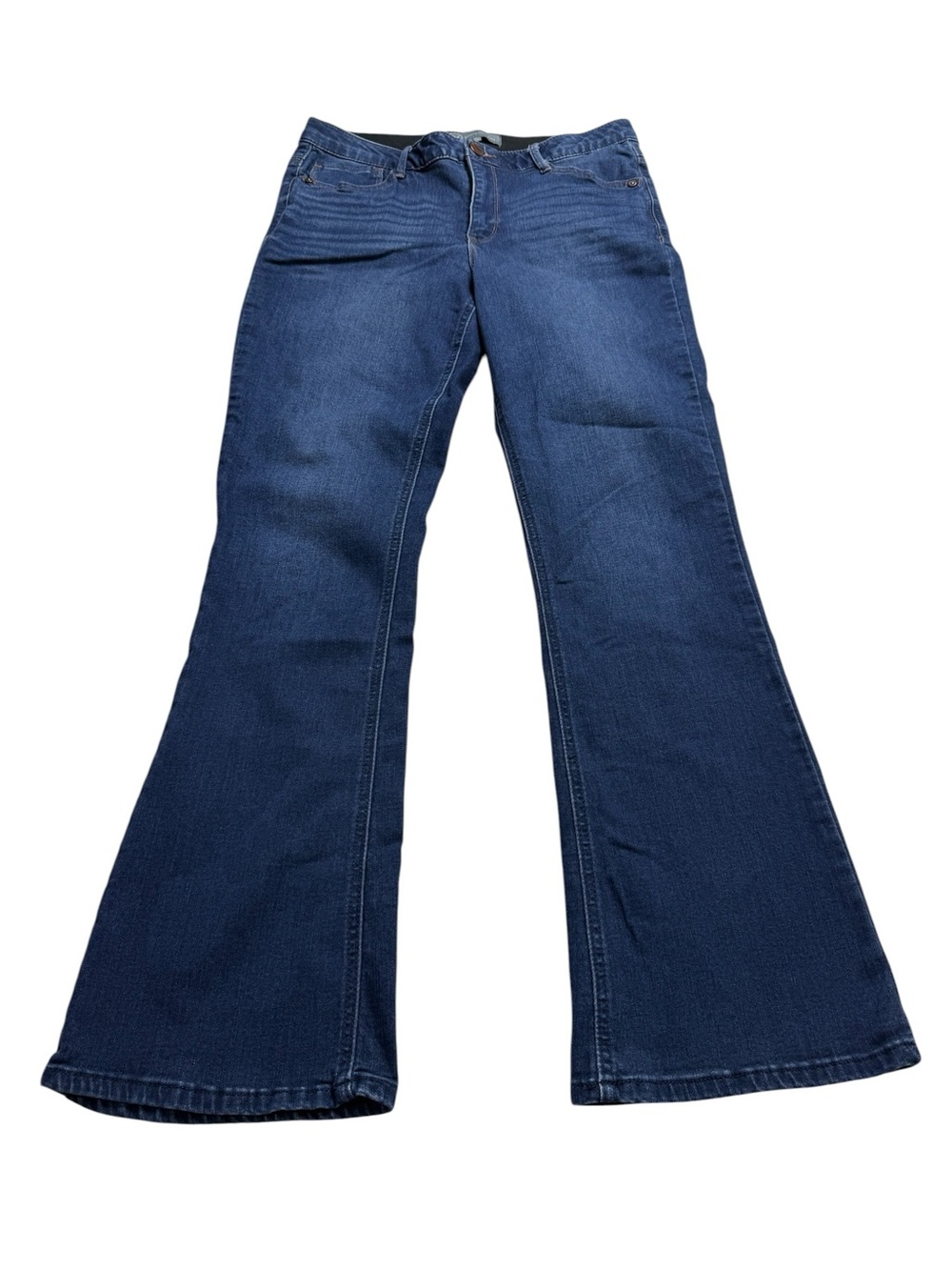 Wit & Wisdom Brittany High Rise Baby Boot Blue Jeans Shaping Technology Sz 10